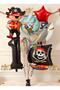 Pirate Concept 1 Year Old Balloon Set - 6 Piece Giant Size Pirate Ship Balloon, Pirate Shark Foil Balloon Birthday Set