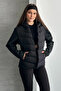 Zr Model Hooded Slimfit Black Inflatable Jacket - 2