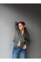 Double Zipper Turtleneck Cardigan - 2