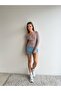 Front Buttoned Glittery V-Neck Cardigan - 4