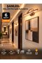 6W Electric Flute Led Sconce Bronze Color Daylight Adjustable Head 10 Pcs - 3
