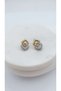 Lisa Zircon Stone Earrings