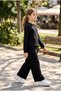 Girl's Sparkling Stone Sweatshirt Double Set Soft Textured 2 Yarns - 2