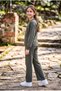 Girl's Sparkling Stone Sweatshirt Double Set Soft Textured 2 Yarns - 3