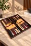 Luxury Large Size Classic Backgammon Set, Backgammon Set Maiden's Tower Themed, Gift Backgammon Dimensions: 49X24X6 cm - 7