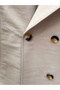 Duruşah Shoulder Epaulettes Pocketed Trench Coat-Mf7197 Beige - 6