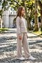 Girl's Sparkling Stone Sweatshirt Double Set Soft Textured 2 Yarns - 2