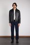 Oversize Zippered Premium Leather Jacket - 4