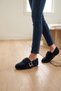 Women's Soft Comfortable Plush Daily Home Shoes with Buckle Detail - 2