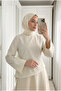 Women's Asymmetrical Cut Spanish Sleeve Waist Tie Blouse Shirt 55 cm