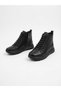 Genuine Leather Black Side Zipper 3 cm Heeled Orthopedic Women's Boots - 4