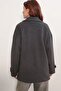 Bdart Relaxed Fit Shawl Collar Buttoned Coat - 6