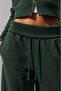 Three-Thread Ruffled Curved Camisole with Waist Pockets, Adjustable Elastic Ultra Loose Barrel Fit Baggy Pants/Sweatpants - 3
