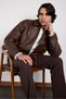 Oversize Zippered Premium Leather Jacket - 2