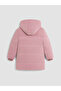 Nevavm Lcw Kids Lilac Fur Hooded Girl's Coat with a Difference - 5