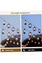 سلسلة أضواء LED على شكل فوانيس، 3 أمتار تعمل بالبطارية، 20 تصميمًا صغيرًا على طراز الكيروسين القديم، مقاومة للماء IP44، لـ - 7