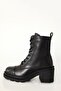 Black High-Top Boots 24428 - 5