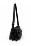 Women's Multi-Compartment Faux Leather Shoulder and Crossbody Bag - 6