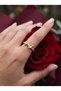 Zircon Stone Snake Shaped Ring