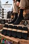 Men's Black Winter Lambswool Socks 5 Pairs - 2