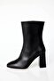 Black Heeled Boots 24454 - 4