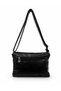 Women's Multi-Compartment Faux Leather Shoulder and Crossbody Bag - 5