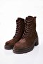 Brown High-Top Boots 24428
