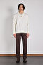Oversize Polo Collar Buttoned Knit Sweater - 2