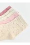 Lcw Baby Pink Polka Dot Baby Girl Socks 5-Pack - 7