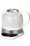 Electric Karak Tea Maker 1200ml – 1000W Fast Boil White Dallah Coffee Pot GA-C93881