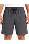 Men's Black Smoked Gray Navy Blue Color Shorts with Side Piping, Front Pockets, Zipper and Back Pockets - 2