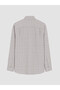 Quality Pieces from Çelebi Store Regular Checked Embroidered Gabardine Men's Shirt - 3