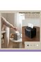 Modern PU Leather Rectangular Tissue Box Cover (Beige, Large) - 6