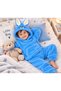 Plush Unisex Children's Set with Rabbit Hat and Kangaroo Pocket – Soft Hooded Tracksuit Set for Ages 1-2-3 - 3