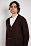 Oversize Buttoned Knitwear Cardigan - 2