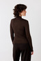 Dik Yaka Basic Body Acı Kahve - 3