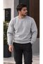 Men's 3 Thread Sweatshirt Crew Neck Soft Textured