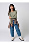 Esvab • Modern & Distinctive Ruffle Detailed Zero Roba Collar Girls' T-Shirt - 2