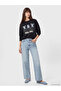 Esvab • Modern & Distinctive Popular Cartoon Hero Themed Printed Loose Fit Women's Thick Sweatshirt