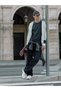 Esvab • Modern & Distinctive Hooded Long Sleeve Men's Zippered Sweatshirt - 2