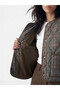Timeless Clothing & Timeless Choices Zero Roba Collar Checkered Embroidered Women's Puffer Coat - 3