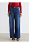 Esvab • Modern & Distinctive Wide-Leg Women's Jean Pants - 2