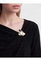 Timeless Clothing & Timeless Choices Asymmetrical Roba Collar Gathered Blouse - 3