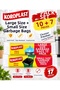 Battal Size + Large Size Trash Bags Double Set