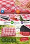 Red Checkered 200X150 cm Waterproof Sand-Repellent Foldable Picnic and Beach Blanket - 5