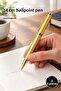 3 Single Ballpoint Pens – 14 cm Length, Writing Tool, Ballpoint Pen