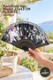 1 Piece Plastic Fan – Hand-Operated 23X43 cm Alk3628 Model Hand Fan