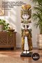 1 Piece Wooden Buddha Figure 70 cm – Decorative Home and Office Statue, Zen Meditation Accessory, Buddha Figure, Buddha Statue
