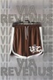 Printed Piping Detailed Jersey Sports Training Shorts