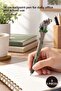 3 Pieces Polyester Elephant Ballpoint Pen - 16 cm Length, for Writing, Daily Office and School Use, Pen Ballpoint